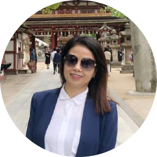 Chị Ngô Thu Hằng